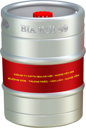 Bia hơi 89 keg 30/50 lít