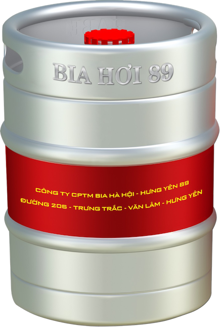 Bia hơi 89 keg 30/50 lít